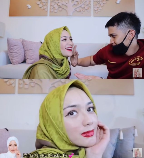 Aksi 4 seleb ganteng dandani istri, hasilnya tak terduga