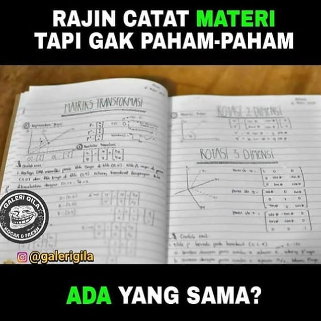 10 Meme kehidupan pelajar ini bikin sedih sekaligus nostalgia