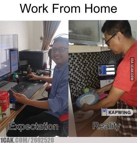 10 Potret repotnya kerja dari rumah ini suarakan isi hati orangtua