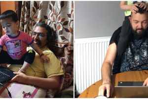 10 Potret repotnya kerja dari rumah ini suarakan isi hati orangtua