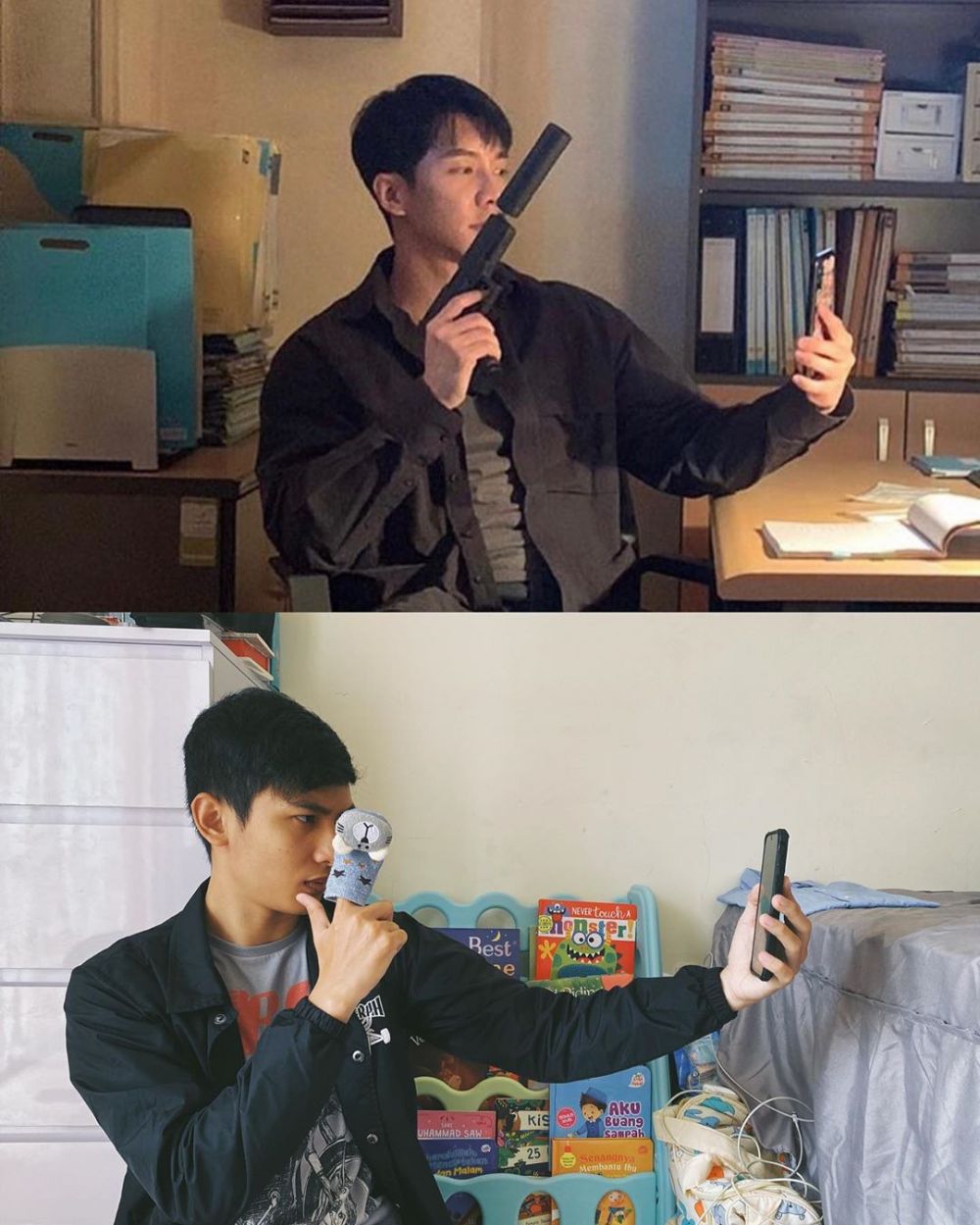 11 Cosplay artis Korea ala Arditya Taqwa, low budget tapi kreatif