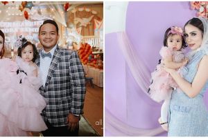 10 Penampakan kado ultah ke-1 anak Momo Geisha, ada gelang berlian