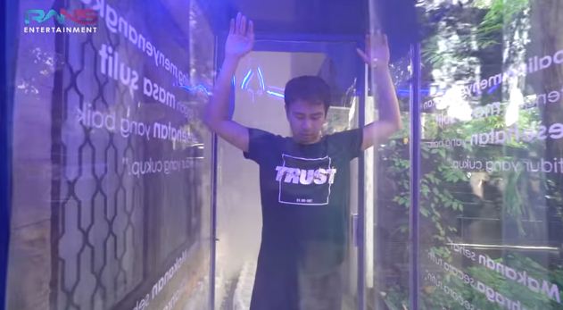 7 Potret ruang disinfektan Raffi Ahmad, antisipasi cegah corona