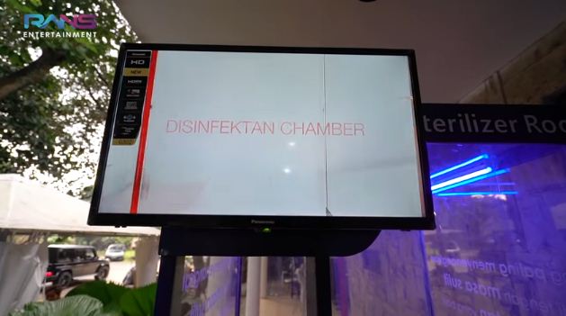 7 Potret ruang disinfektan Raffi Ahmad, antisipasi cegah corona
