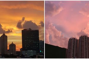 10 Penampakan langit senja Jakarta di masa isolasi corona beda banget