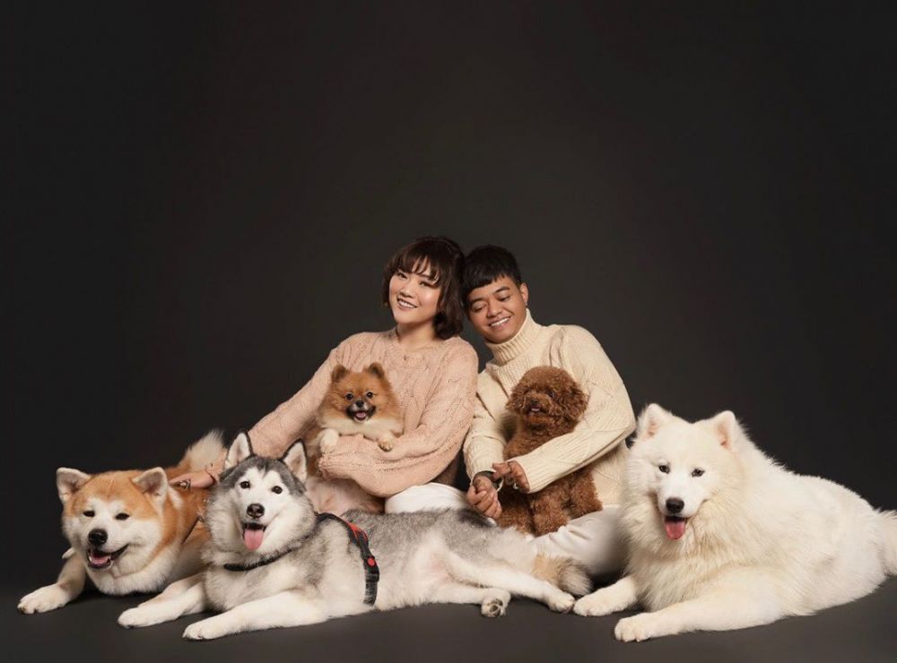 9 Gaya prewedding Reza Arap & Wendy Walters dalam 3 tema berbeda