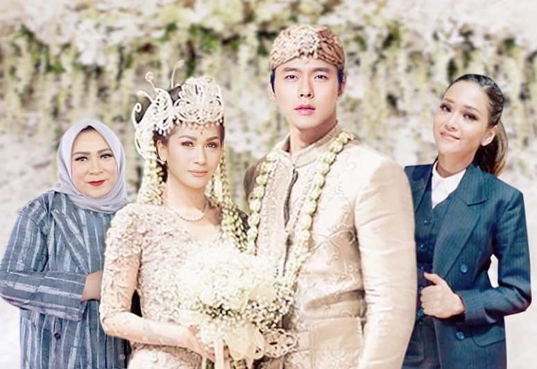 8 Foto editan pernikahan Tata Janeeta dan Hyun Bin, serasa asli
