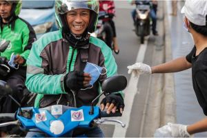 Ojek online dilarang angkut penumpang saat PSBB