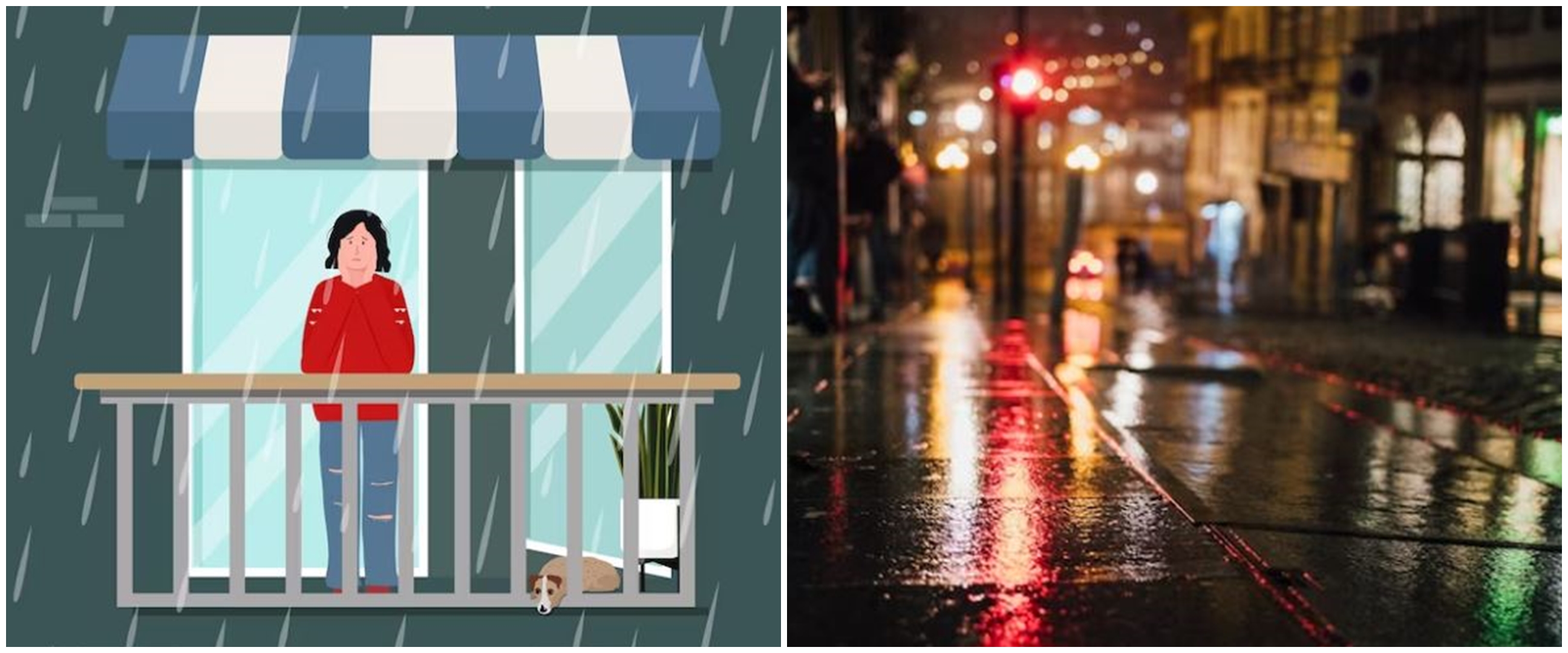 150 Kata-kata mutiara hujan di malam hari estetik, maknanya dalam bikin suasana makin syahdu