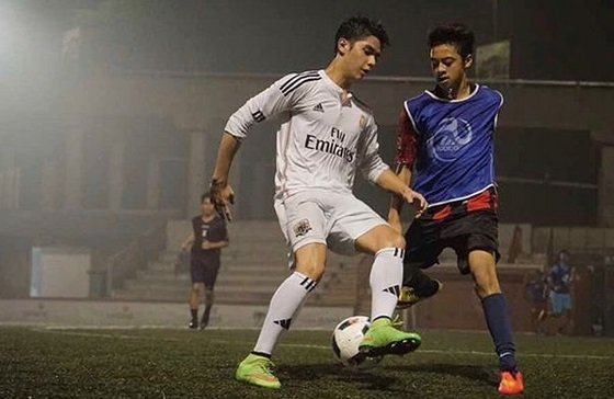 Potret Al Ghazali main sepak bola disebut mirip Cristiano Ronaldo