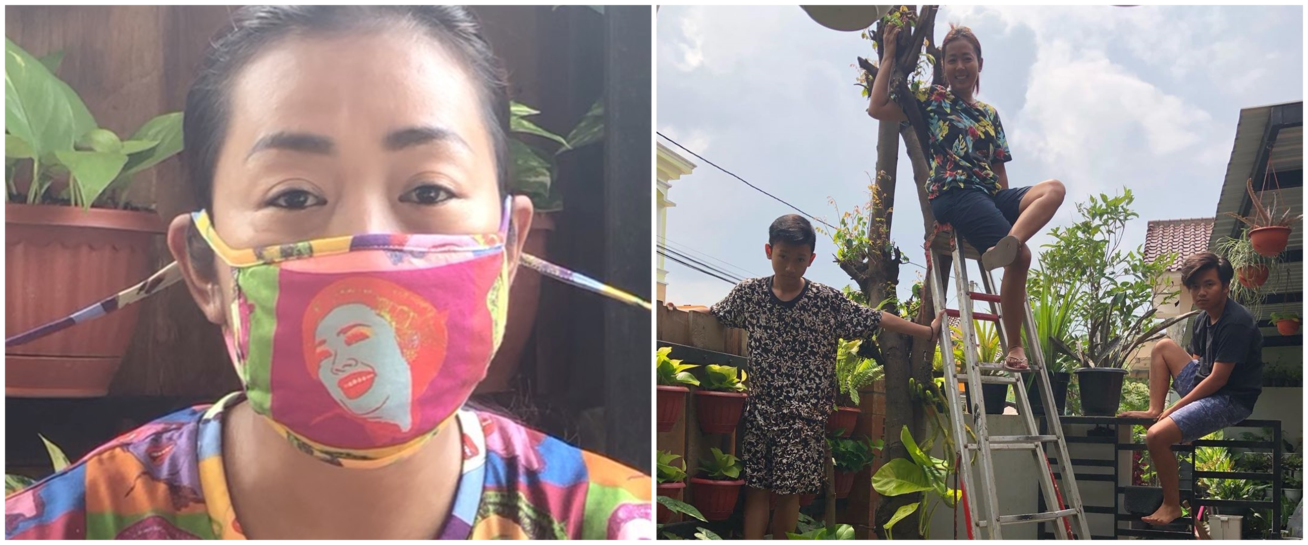 7 Aksi nyeleneh Soimah saat di rumah aja, bikin ngakak