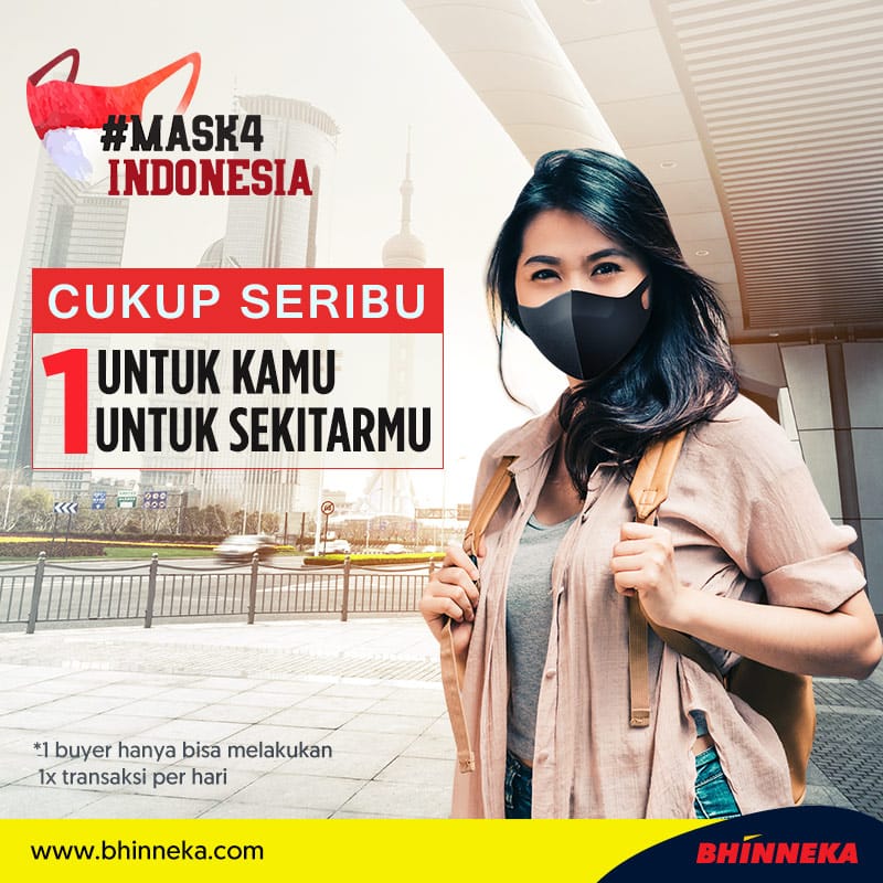 3 Fakta gerakan #Mask4Indonesia, aksi berbagi sekaligus membantu UMKM