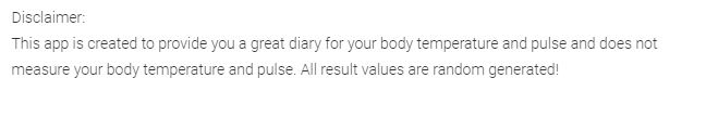 Aplikasi Body Temperature Diary menyesatkan? Ini faktanya
