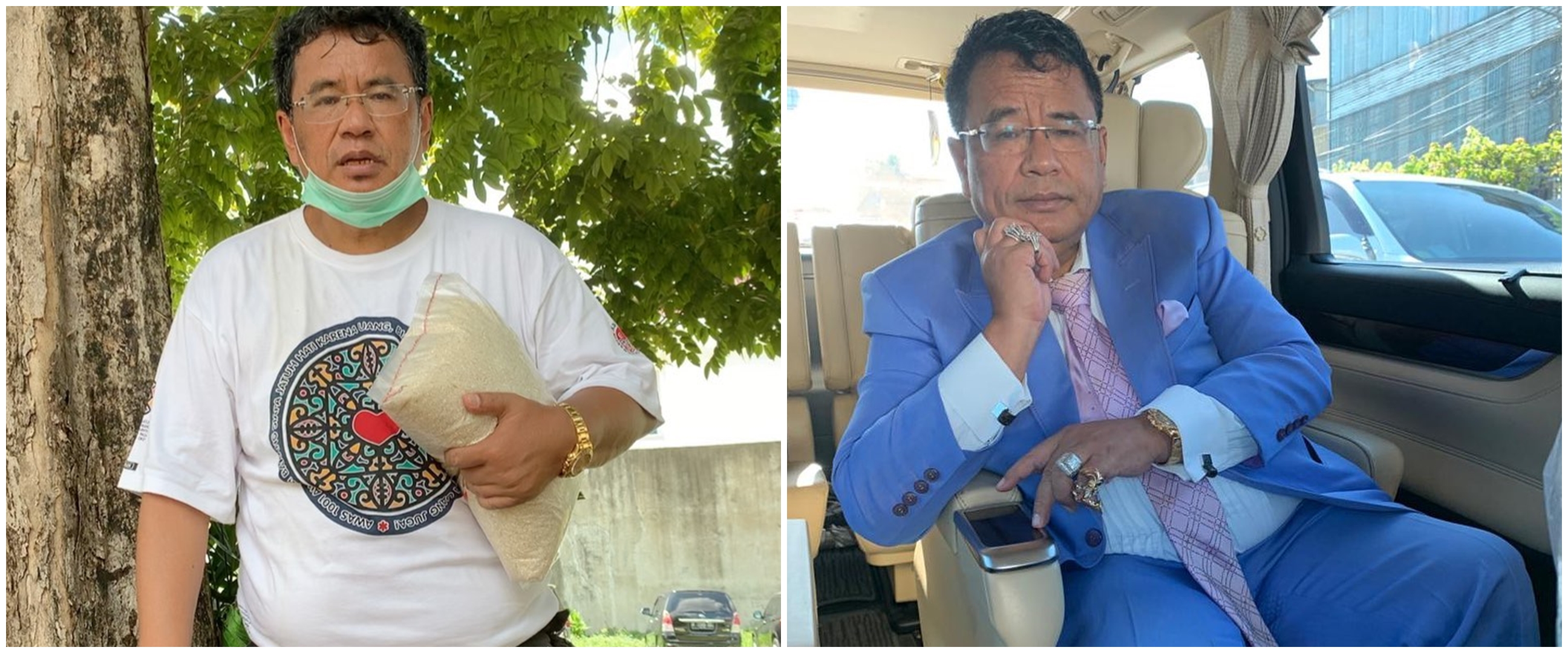 5 Gaya busana Hotman Paris ini curi perhatian, pakai celana sobek