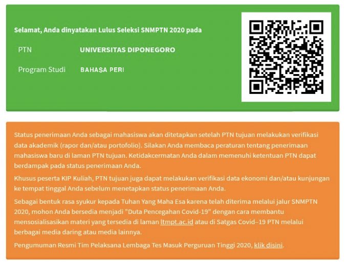 10 Cuitan lucu hasil SNMPTN 2020 ini bikin kamu senyum kecut