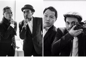 10 Foto kenangan Glenn Fredly dan Trio Lestari, persahabatan sejati