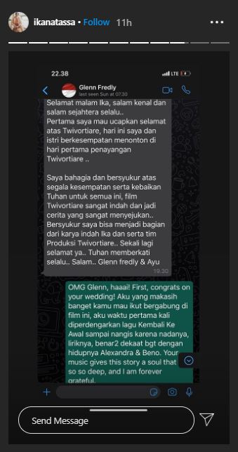 5 Percakapan seleb bersama Glenn Fredly sebelum meninggal, bikin haru