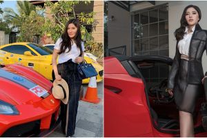 Viral bagi makanan pakai Ferrari, ini 5 fakta Shandy Purnamasari