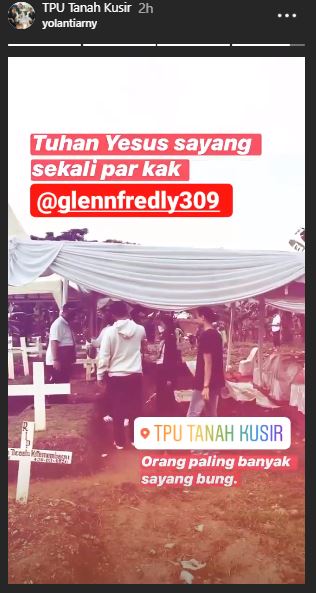 11 Potret suasana pemakaman Glenn Fredly, penuh haru