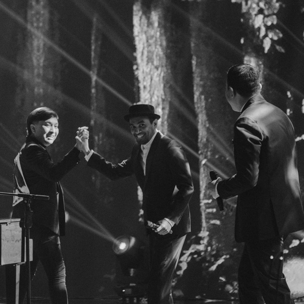Momen kebersamaan Glenn Fredly dengan 10 musisi di atas panggung
