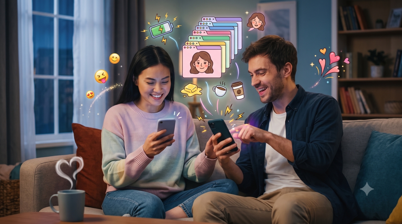 150 Kata-kata cinta lucu, gokil, dan bikin ngakak cocok buat status WhatsApp & IG