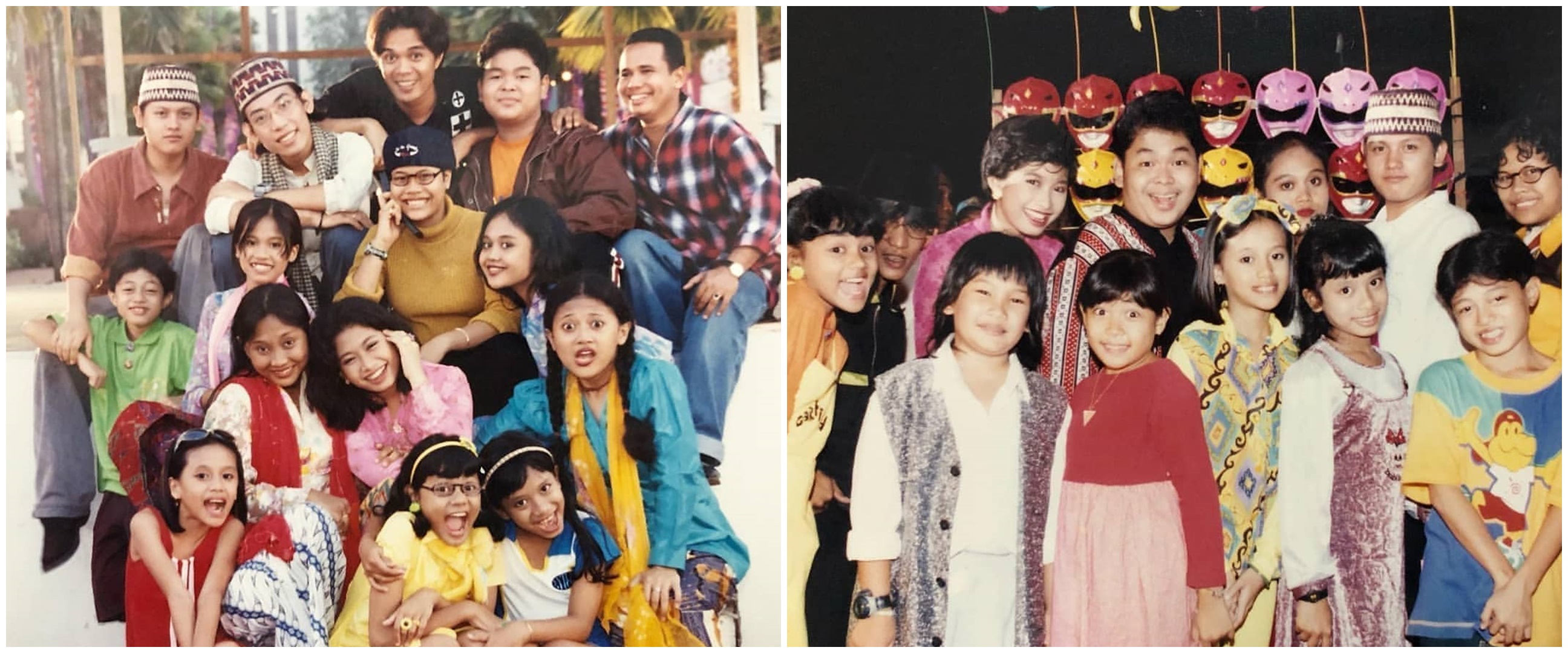 Beda penampilan 7 pemain Lenong Bocah 90-an dulu vs kini