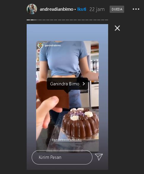 Andrea Dian rayakan ulang tahun usai sembuh dari Covid-19