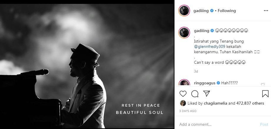 Buat lagu untuk Gempi, ini kenangan Gading Marten dari Glenn Fredly