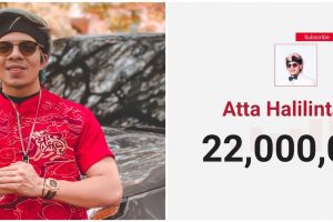 22 Juta subscribers, Atta Halilintar bagikan sembako ke ojek online