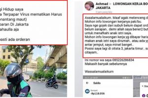 7 Curhat driver ojek online sepi orderan saat corona, bikin sedih