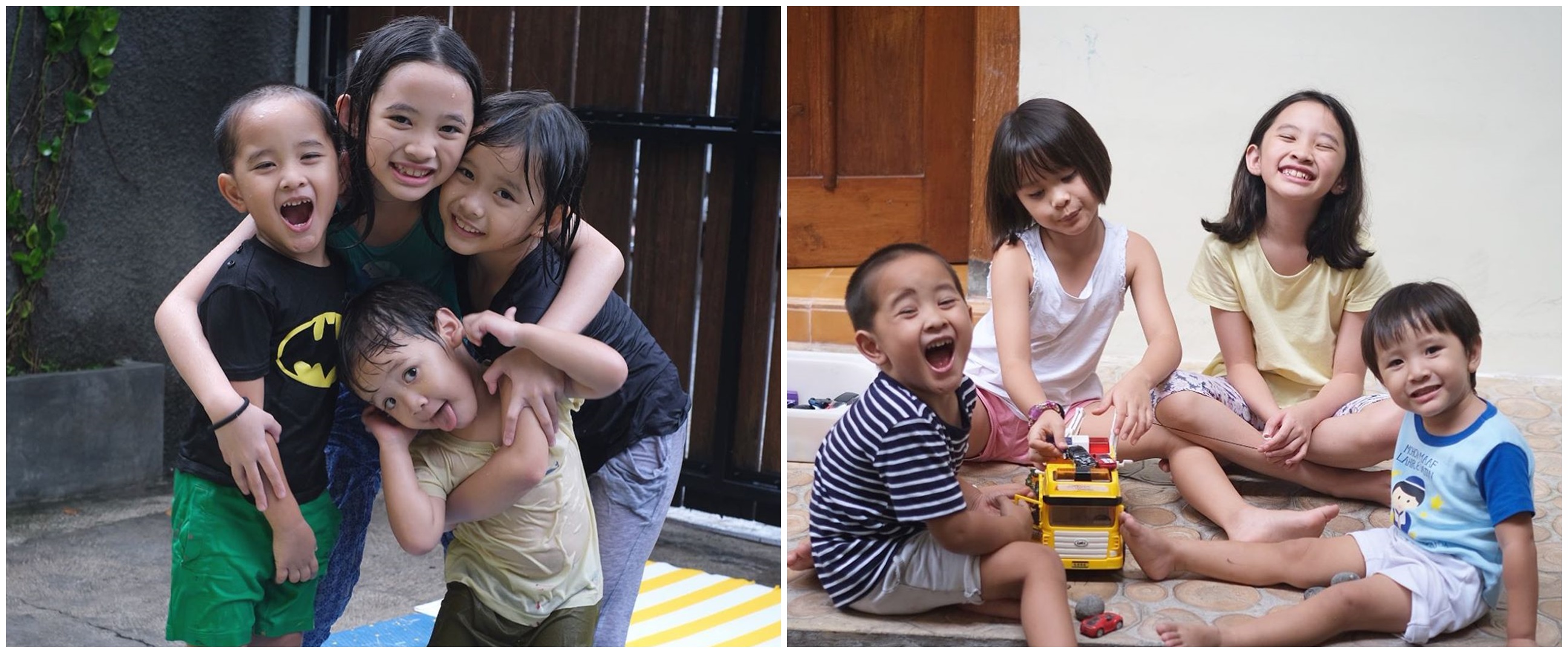 Dibuatkan short movie, ini 10 potret kompak anak Zaskia dan Hanung