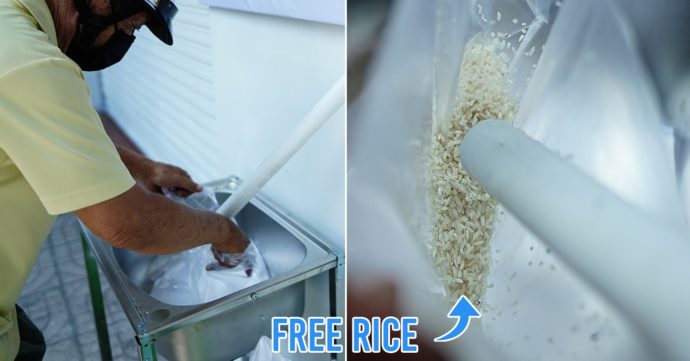 Bukan uang, ATM di Vietnam ini berisi beras