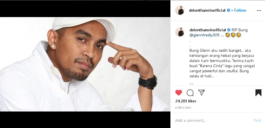 6 Seleb ungkap jasa Glenn Fredly semasa hidup