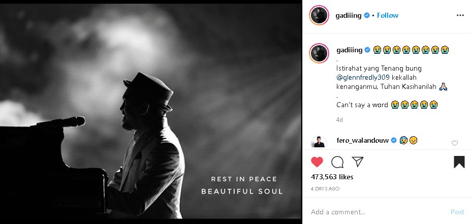 6 Seleb ungkap jasa Glenn Fredly semasa hidup