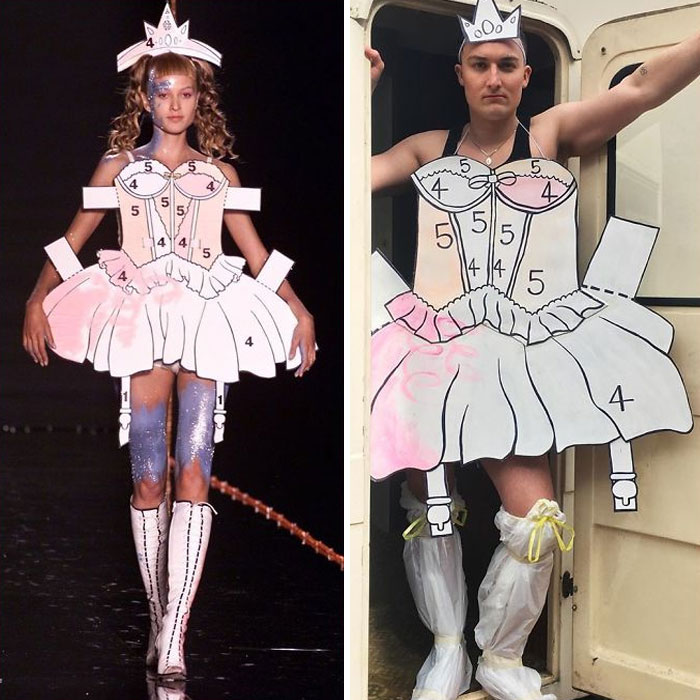 10 Potret cosplay dengan barang sederhana ini bikin senyum geli