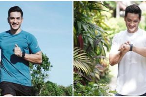 Andrew White unggah foto usai olahraga, posenya bikin gagal fokus