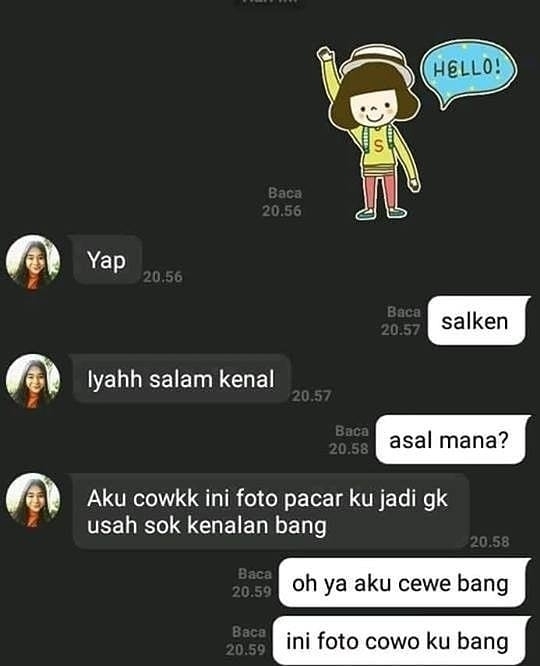 10 Chat lucu salah tanya ini bikin susah nahan tawa