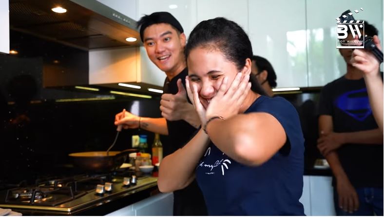 7 Momen Boy William masak untuk ART, hasilnya tuai pujian