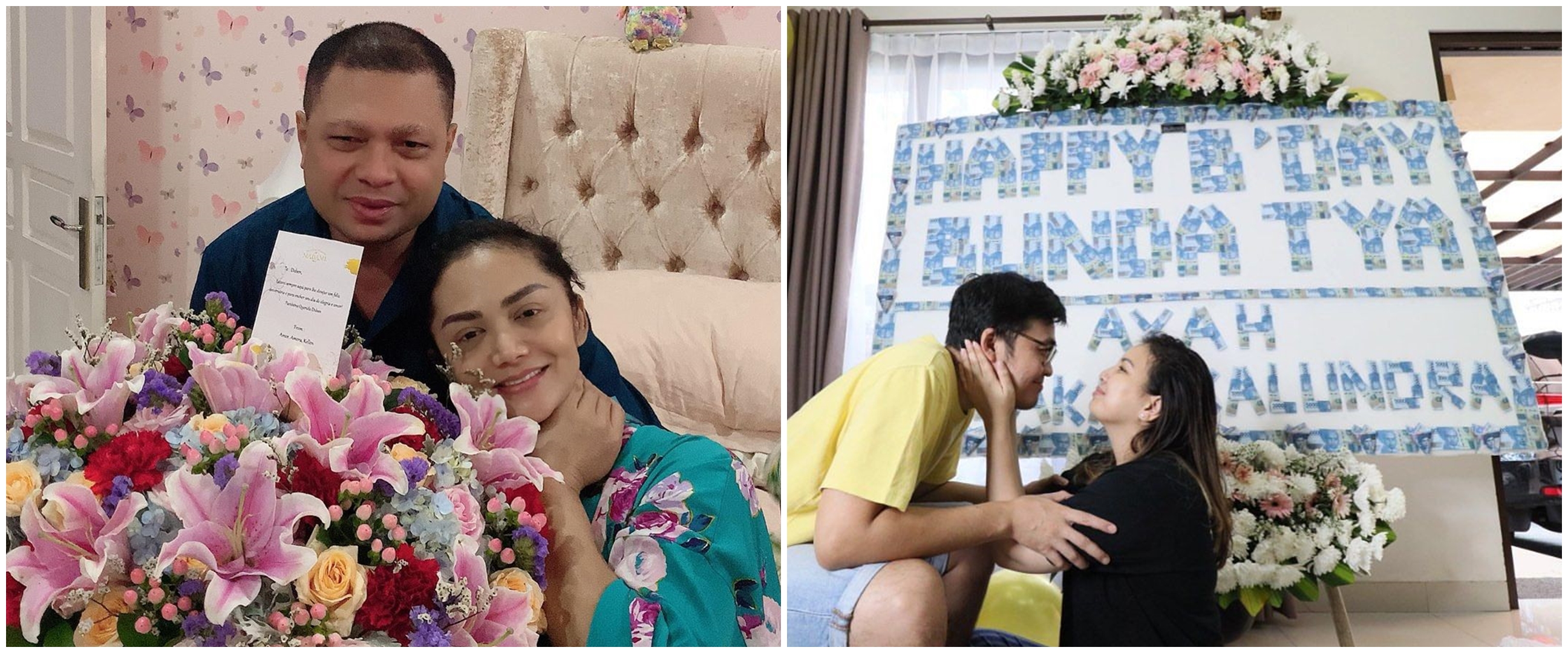 Momen ultah 10 seleb saat pandemi corona, meriah meski di rumah