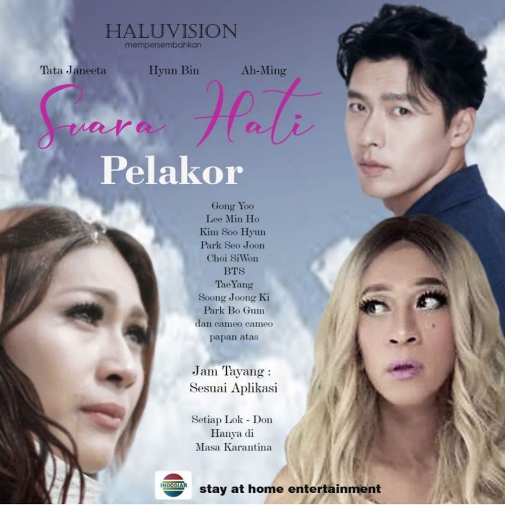 5 Potret editan Aming bareng seleb luar negeri ini bikin ngakak