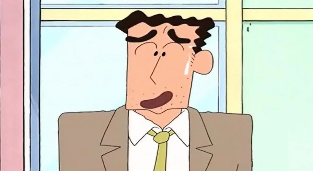 Keiji Fujiwara pengisi suara ayah Sin-chan meninggal dunia