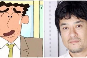 Keiji Fujiwara pengisi suara ayah Sin-chan meninggal dunia