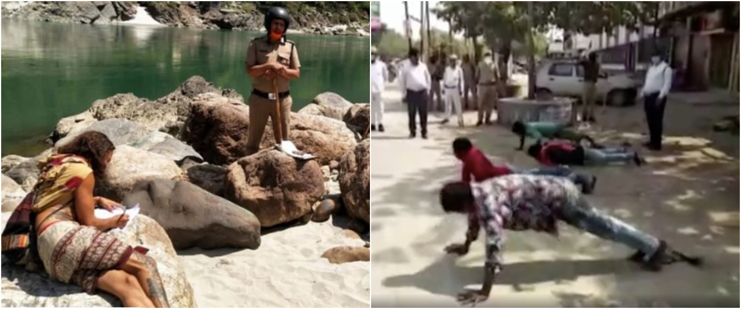 4 Hukuman unik bagi pelanggar aturan lockdown ini bikin geleng-geleng