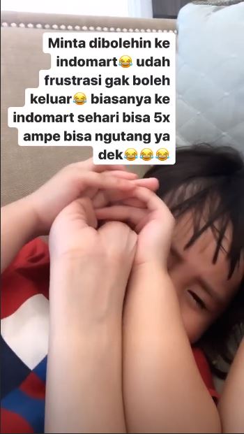 Nindy ciptakan 'minimarket' untuk anak di rumah, ini 9 potretnya