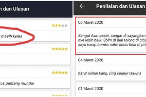 Pesan makan via ojek online, 8 penilaian pelanggan ini absurd