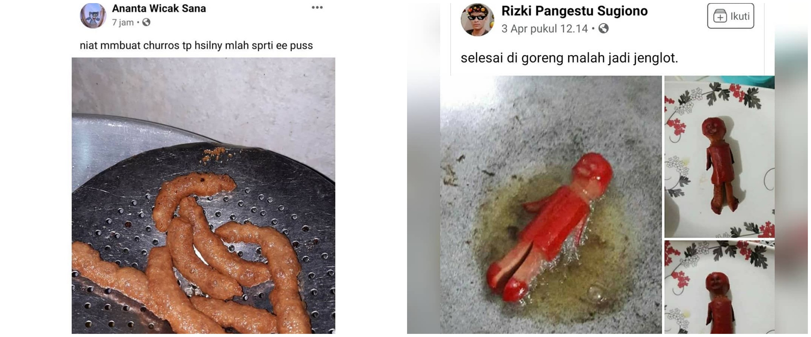 10 Status FB lucu gagal masak ini bikin geli-geli jengkel