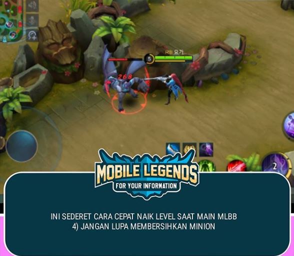 6 Cara cepat naik level di game Mobile Legends, bikin makin jago