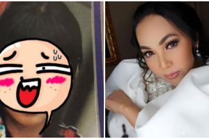 8 Potret lawas Dewi Gita, gaya rambutnya ikonik