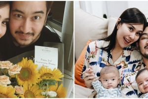 5 Momen ultah pernikahan Syahnaz Sadiqah dan Jeje Govinda, romantis