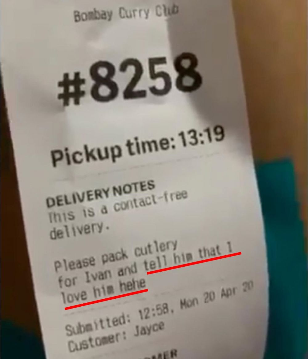 Kurir ucap 'I Love You' pada penerima pesanan, alasannya so sweet